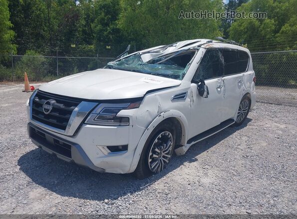 JN8AY2BC9P9181304 2023 NISSAN ARMADA White Front left