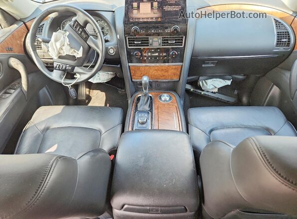 JN8AY2BD6P9690601 2023 NISSAN ARMADA Blue Widok deski rozdzielczej