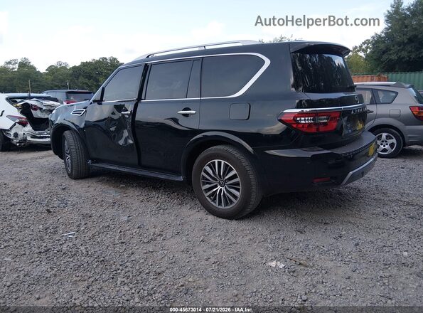 JN8AY2BDXR9707516 2024 NISSAN ARMADA Black Trasero izquierdo