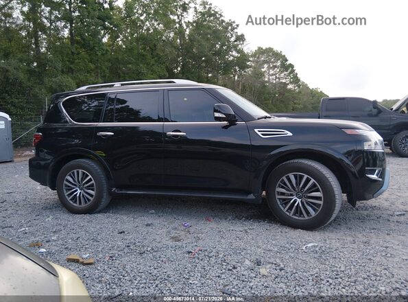 JN8AY2BDXR9707516 2024 NISSAN ARMADA Black Vista interior trasera
