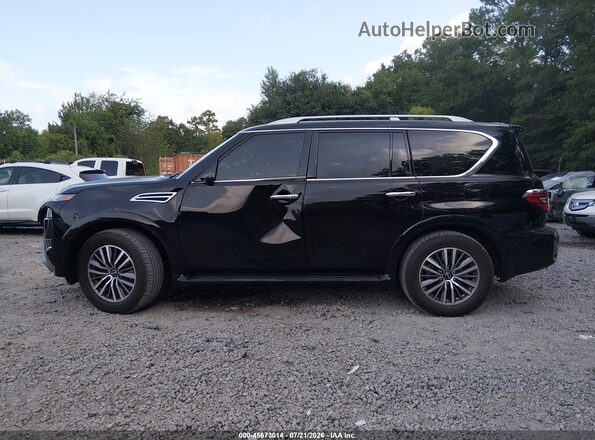 JN8AY2BDXR9707516 2024 NISSAN ARMADA Black Vista interior de 360 grados