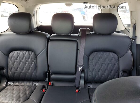 JN8AY2CC1R9197630 2024 NISSAN ARMADA White Հետևի նստատեղերի տեսք