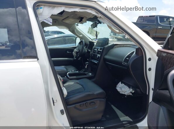 JN8AY2CC3P9183841 2023 NISSAN ARMADA White Вид салону спереду