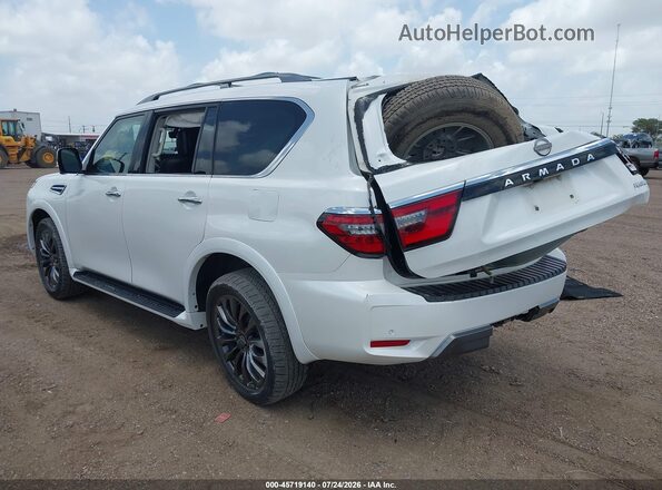JN8AY2CC3P9183841 2023 NISSAN ARMADA White Задня ліва чверть