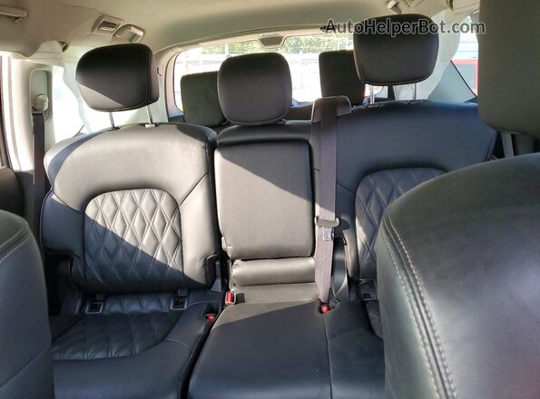 JN8AY2CDXP9690518 2023 NISSAN ARMADA Burgundy Հետևի նստատեղերի տեսք