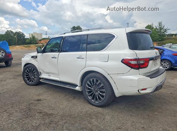 JN8AY2DA1N9390366 2022 NISSAN ARMADA White Հետևի ձախ
