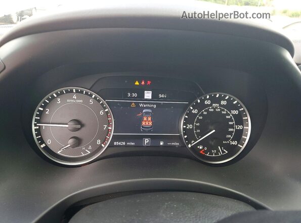 JN8AY2DA1N9390366 2022 NISSAN ARMADA White Սարքավորումների վահանակի տեսք
