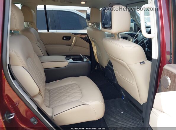 JN8AY2DA5P9400433 2023 NISSAN ARMADA Burgundy VIN sticker view
