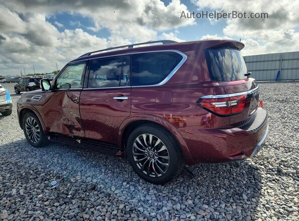 JN8AY2DAXP9401125 2023 NISSAN ARMADA Red Tył lewy
