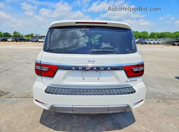 JN8AY2DAXR9418154 2024 NISSAN ARMADA White Вид ззаду