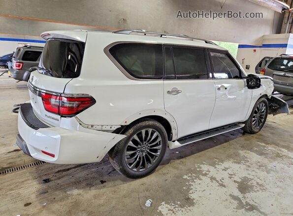 JN8AY2DB0P9837412 2023 NISSAN ARMADA White უკანა მარჯვენა