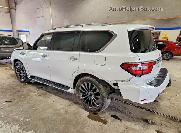 JN8AY2DB0P9837412 2023 NISSAN ARMADA White უკანა მარცხენა