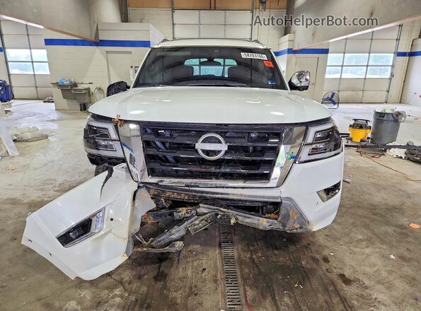 JN8AY2DB0P9837412 2023 NISSAN ARMADA White წინა ხედი