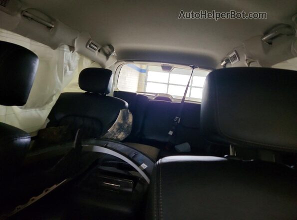 JN8AY2DB0P9837412 2023 NISSAN ARMADA White უკანა სავარძლების ხედი