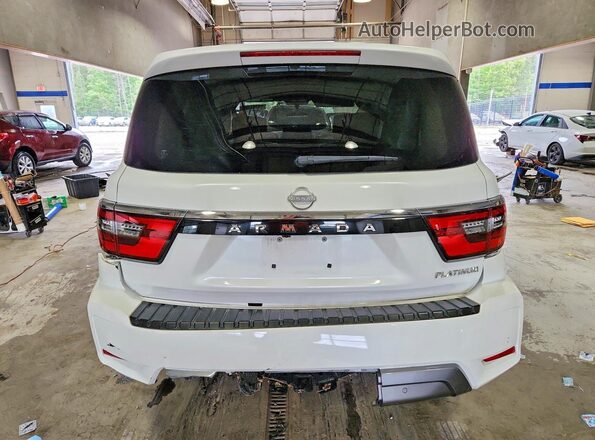 JN8AY2DB0P9837412 2023 NISSAN ARMADA White უკანა ხედი