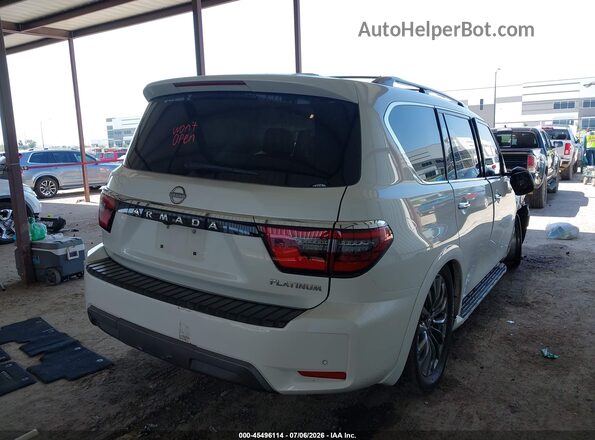 JN8AY2DB1M9794467 2021 NISSAN ARMADA White Tył prawy