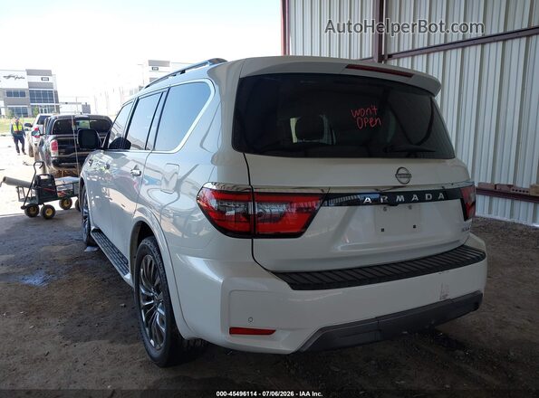 JN8AY2DB1M9794467 2021 NISSAN ARMADA White Tył lewy