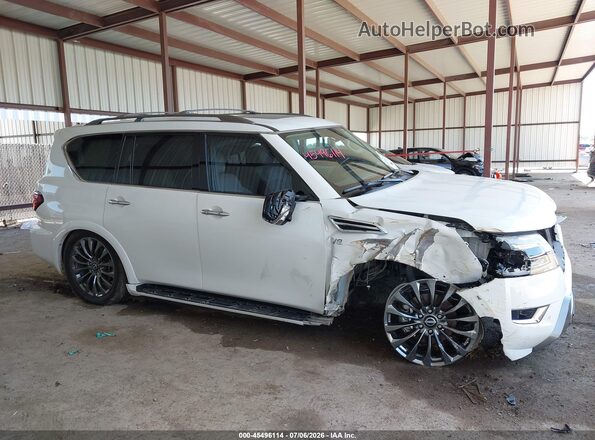 JN8AY2DB1M9794467 2021 NISSAN ARMADA White Widok wnętrza z tyłu