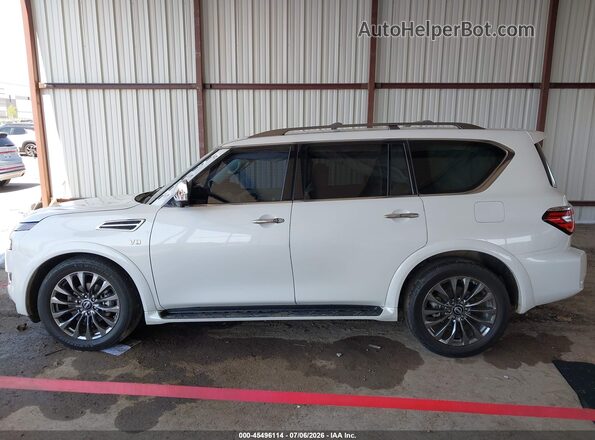 JN8AY2DB1M9794467 2021 NISSAN ARMADA White Widok wnętrza 360 stopni