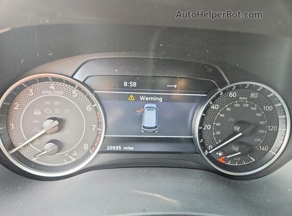 JN8AY2DB4R9850652 2024 NISSAN ARMADA Burgundy Սարքավորումների վահանակի տեսք