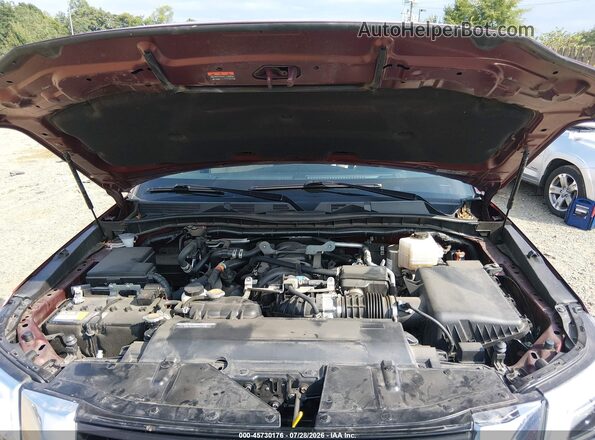 JN8AY2DB9R9851330 2024 NISSAN ARMADA Burgundy Rear view