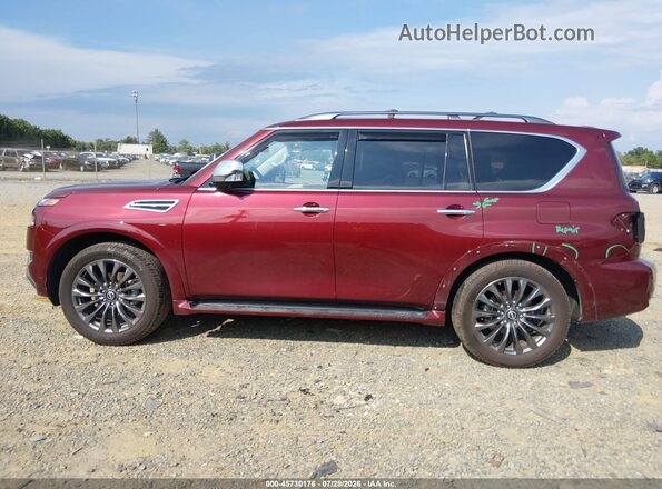 JN8AY2DB9R9851330 2024 NISSAN ARMADA Burgundy 