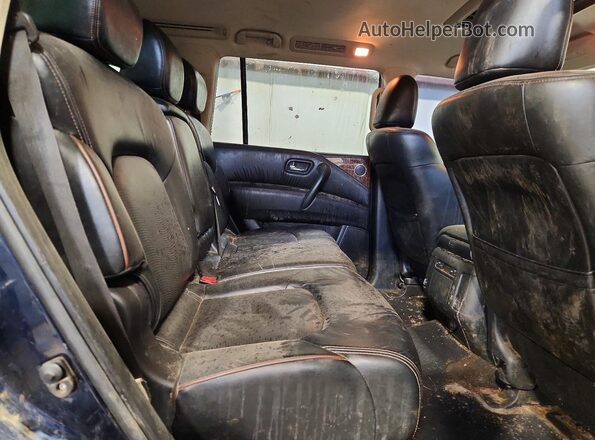 JN8AY2NC2J9554248 2018 NISSAN ARMADA Blue Rear interior view