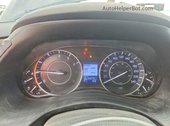 JN8AY2NC2J9554248 2018 NISSAN ARMADA Blue Instrument cluster view