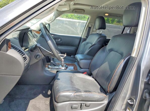 JN8AY2NC5L9620195 2020 NISSAN ARMADA Gray Սալոնի դիմացի տեսք