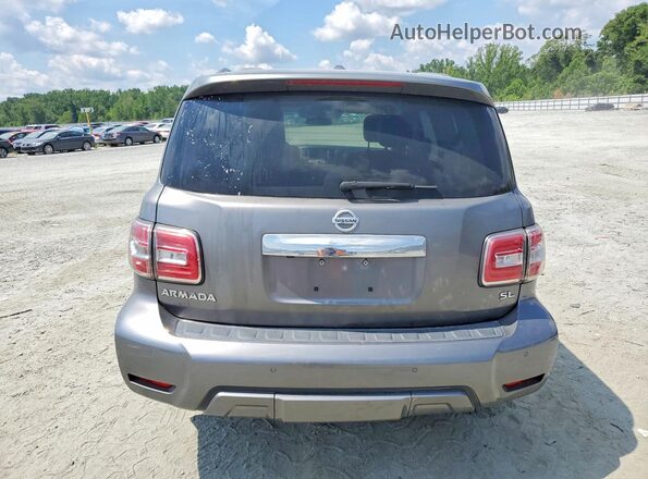 JN8AY2NC5L9620195 2020 NISSAN ARMADA Gray Հետևի տեսք