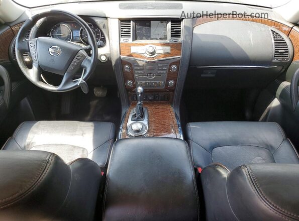 JN8AY2NC5L9620195 2020 NISSAN ARMADA Gray Առջևի վահանակի տեսք