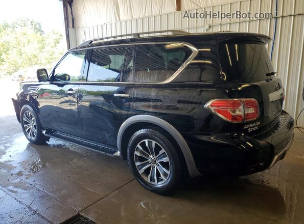JN8AY2NC6KX509567 2019 NISSAN ARMADA Black უკანა მარცხენა