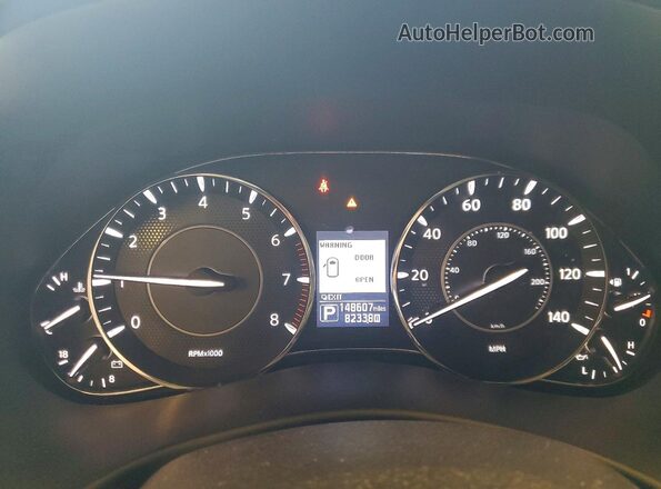 JN8AY2NC6KX509567 2019 NISSAN ARMADA Black ხელსაწყოთა პანელის ხედი