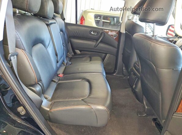 JN8AY2NC6KX509567 2019 NISSAN ARMADA Black უკანა სალონის ხედი
