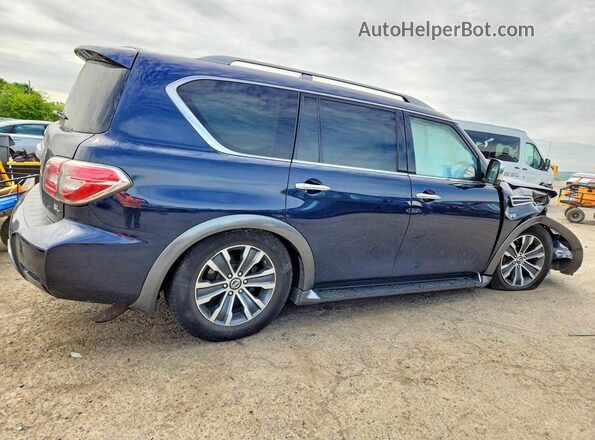 JN8AY2NC7KX511389 2019 NISSAN ARMADA Blue Tył prawy