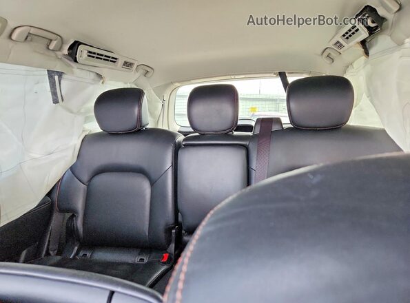JN8AY2NC7KX511389 2019 NISSAN ARMADA Blue Widok tylnych siedzeń