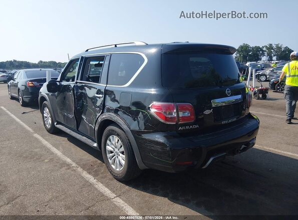 JN8AY2NC9K9583313 2019 NISSAN ARMADA Black Задня ліва чверть
