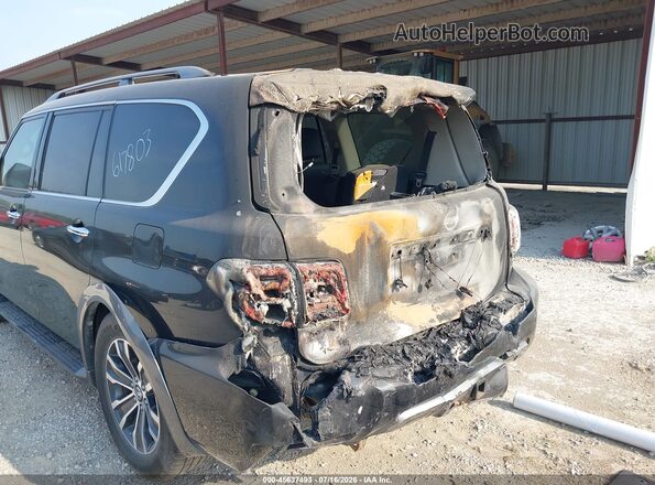 JN8AY2NC9L9617803 2020 NISSAN ARMADA Black Դիմացի տեսք