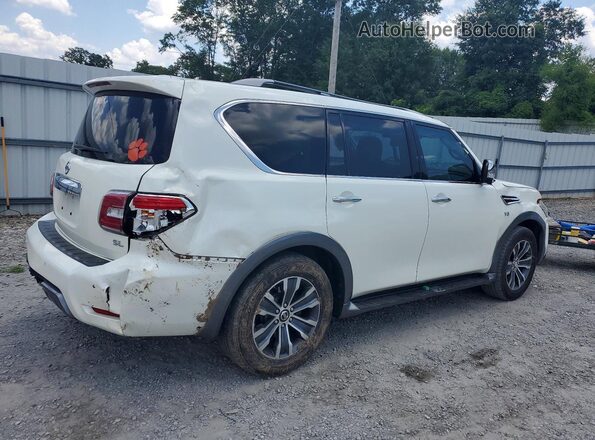 JN8AY2ND0KX010174 2019 NISSAN ARMADA White Հետևի աջ