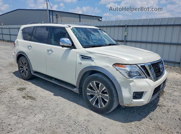JN8AY2ND0KX010174 2019 NISSAN ARMADA White Առջևի աջ