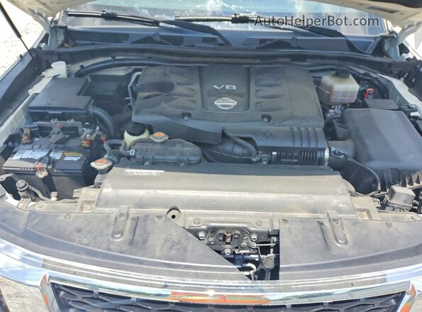 JN8AY2ND0KX010174 2019 NISSAN ARMADA White Շարժիչի բաժամունքի տեսք