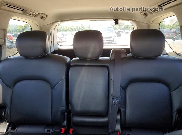 JN8AY2ND0KX010384 2019 NISSAN ARMADA Blue Widok tylnych siedzeń