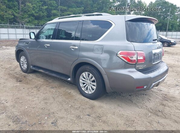 JN8AY2ND2K9089884 2019 NISSAN ARMADA Серый Задняя левая четверть