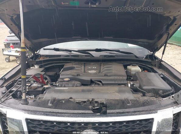 JN8AY2ND2K9089884 2019 NISSAN ARMADA Серый Вид сзади