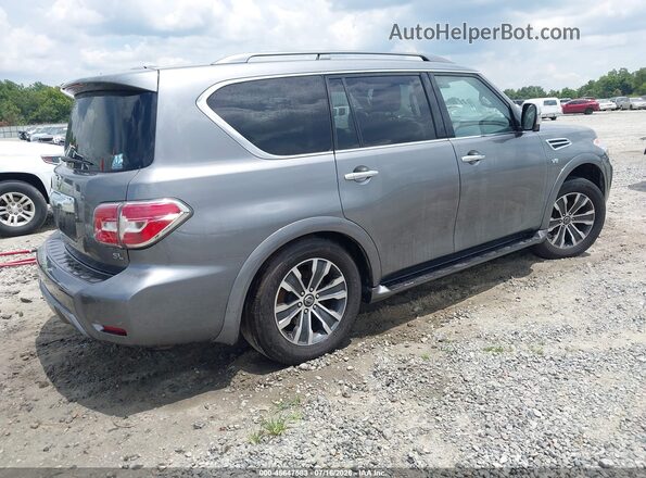 JN8AY2ND2L9109066 2020 NISSAN ARMADA Gray Задня права чверть
