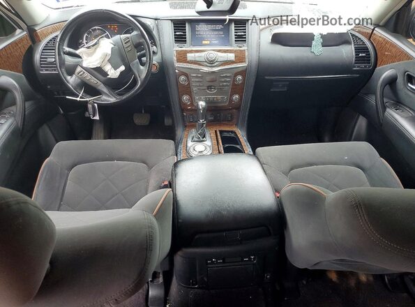 JN8AY2ND3K9087108 2019 NISSAN ARMADA White Vista del salpicadero