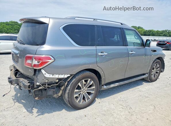 JN8AY2ND3K9089800 2019 NISSAN ARMADA Gray Задня права чверть
