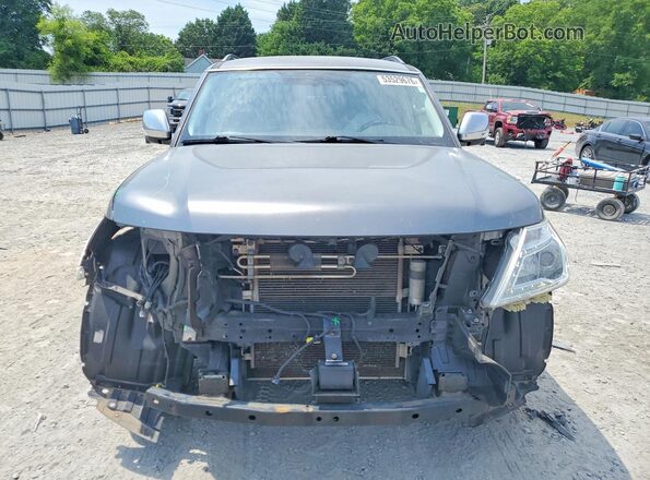 JN8AY2ND3K9089800 2019 NISSAN ARMADA Gray Вид спереду