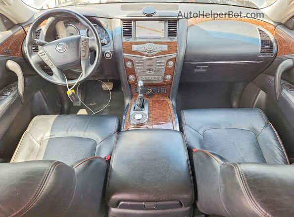 JN8AY2ND5H9004450 2017 NISSAN ARMADA Silver Vista del salpicadero
