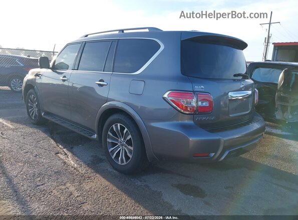 JN8AY2ND5KX008887 2019 NISSAN ARMADA Серый Задняя левая четверть